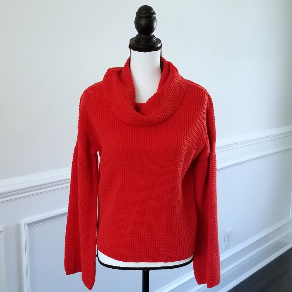 🚨Must Go🚨Splendid Bell Sleeve Cowel Neck Sweater